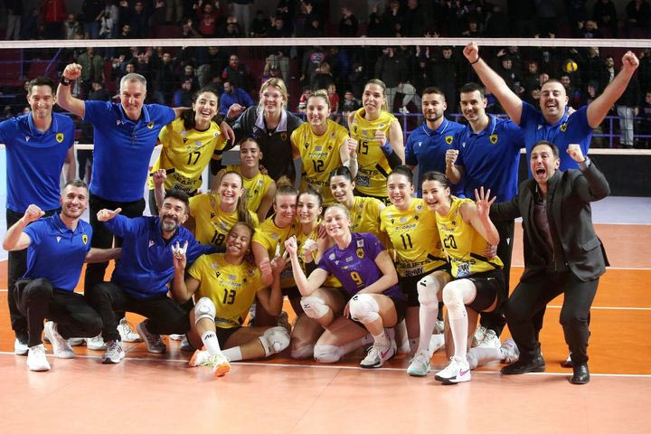 Τα highlights από τη σπουδαία νίκη της ΑΕΚ επί του Πανιωνίου Betsson που την έστειλε στα ημιτελικά της Volley League γυναικών