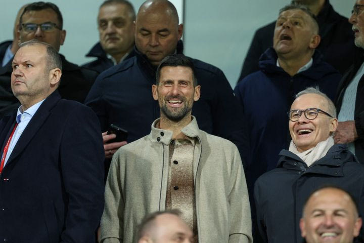 Μουντιάλ 2026: Ο Τζόκοβιτς παρακολούθησε από τις εξέδρες του Bilino Polje την πρόκριση της Βοσνίας επί της Ιταλίας