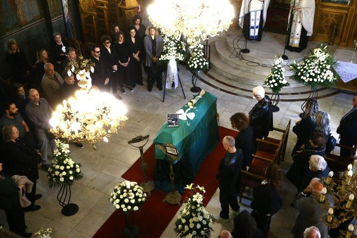 Παναθηναϊκός: Ο Γιώργος Γονιός κηδεύτηκε με τη σημαία των πράσινων