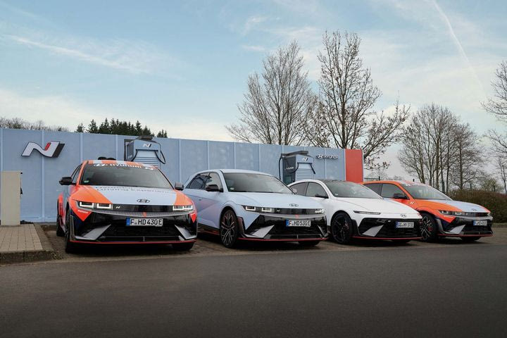 Οι N Hyper φορτιστές της Hyundai δίνουν κορυφαίους χρόνους δωρεάν φόρτισης στους επισκέπτες του Nurburgring