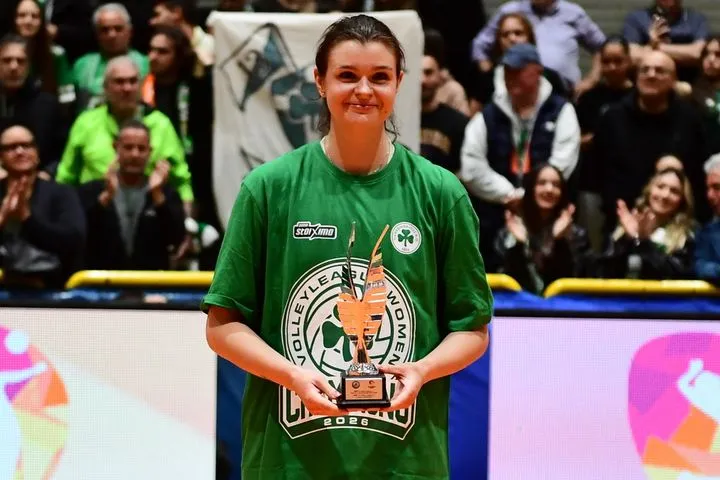 Παναθηναϊκός: Η Λαμπκόβσκα αναδείχθηκε MVP της Volley League γυναικών