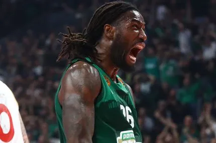 "Τρελάθηκαν" οι σχολιαστές της EuroLeague TV, Τιμ Λονγκ και Τζο Αρλάουκας στο κάρφωμα του Λεσόρ