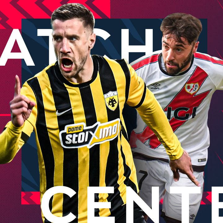 LIVE η ιστορική ρεβάνς της ΑΕΚ με τη Ράγιο Βαγιεκάνο για την πρόκριση στα ημιτελικά του Conference League