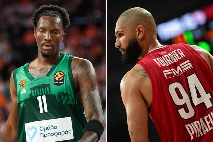 Playoffs: Με Φουρνιέ για το 2/2 ο Ολυμπιακός – Με αμυντική προσήλωση ο Παναθηναϊκός