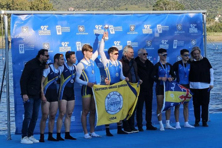 Πανελλήνιο Πρωτάθλημα κωπηλασίας: Λάμψη Ντούσκου και Ολυμπιονικών με πρωταθλητή το Ναυτικό Ομιλο Ιωαννίνων