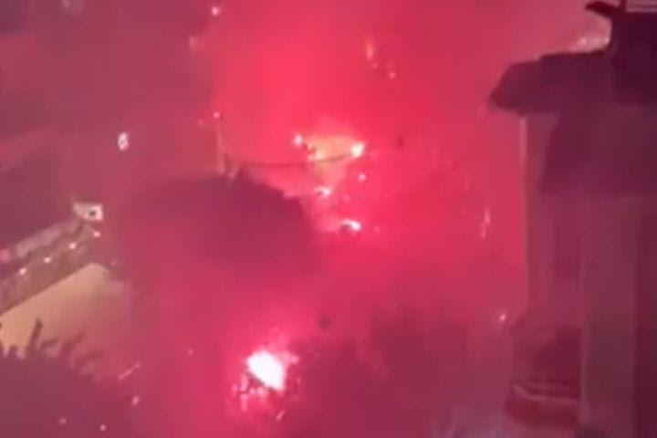 ΟΦΗ: Το VIDEO του SPORT24 με τον χαμό στο κέντρο του Ηρακλείου από τους χιλιάδες οπαδούς των κυπελλούχων