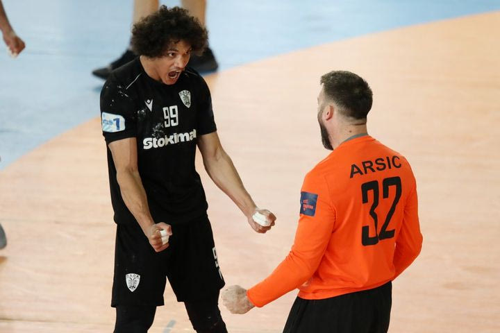 Τα highlights της επικράτησης του ΠΑΟΚ κόντρα στην ΑΕΚ στους ημιτελικούς της Handball Premier