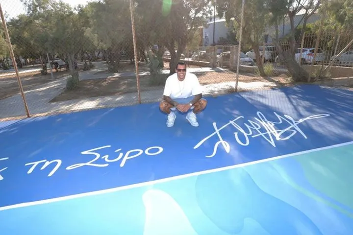 Stoiximan AegeanBall - Πρίντεζης: "Χαίρομαι πάρα πολύ που έχει γίνει θεσμός - Φέτος είμαι ιδιαίτερα χαρούμενος γιατί ξεκίνησαν οι εργασίες στο κλειστό της Σύρου"