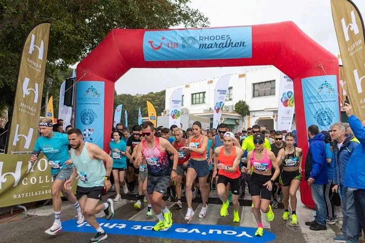 Δυναμική συνέχεια της συνεργασίας του TUI Rhodes Marathon και της Three Sixty Marketing