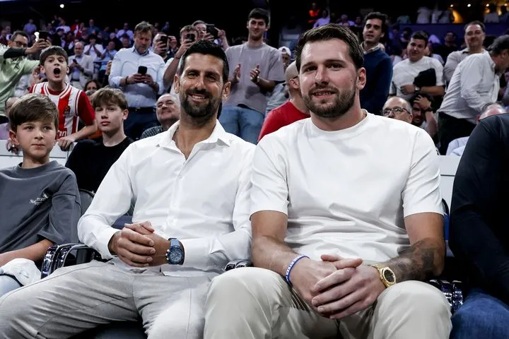 Λούκα Ντόντσιτς και Νόβακ Τζόκοβιτς είδαν μαζί το Ρεάλ Μαδρίτης – Ερυθρός Αστέρας