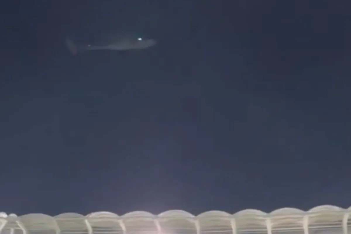 Ελικοπτέρο πέταξε πάνω από το γήπεδο της Κόνιασπορ την ώρα του αγώνα με τη Φενέρμπαχτσε