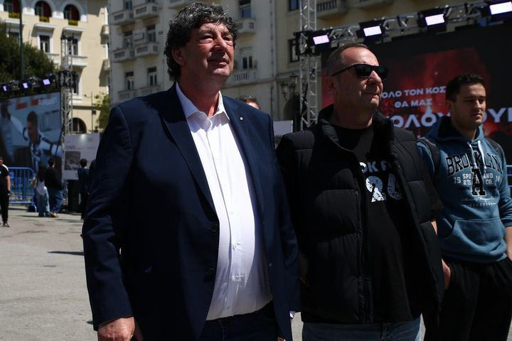 Βαγγέλης Γαλατσόπουλος: Ο πρώην πρόεδρος της ΕΣΑΚΕ στην γιορτή του ΠΑΟΚ για τα 100 χρόνια