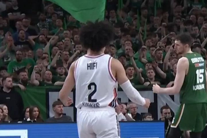 Ζάλγκιρις – Παρί: Ο Χίφι πέτυχε τρίποντο κατά λάθος