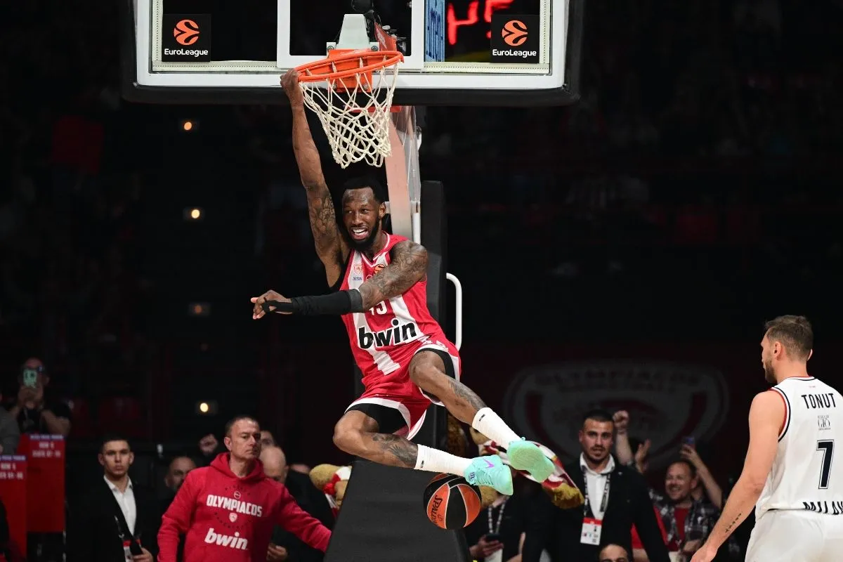 Τα highlights της αναμέτρησης Ολυμπιακός – Αρμάνι Μιλάνο