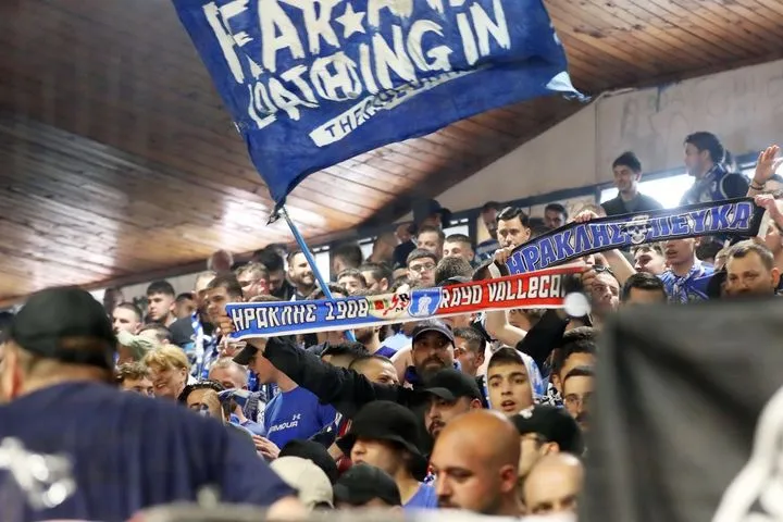 Το VIDEO με τους φίλους της Ράγιο ανάμεσα στους οπαδούς του Ηρακλή