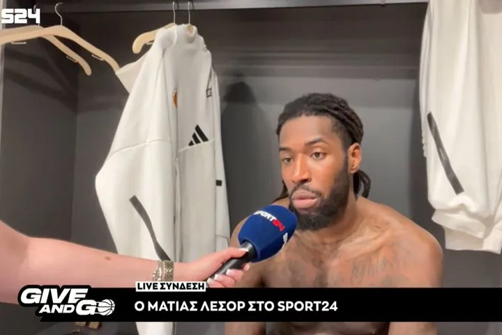 Ο Ματίας Λεσόρ στο SPORT24: “Στο τέλος ο κόουτς διάλεξε μια 5άδα που δεν ήμουν μέσα, αλλα το μόνο που με ένοιαζε ήταν η νίκη”