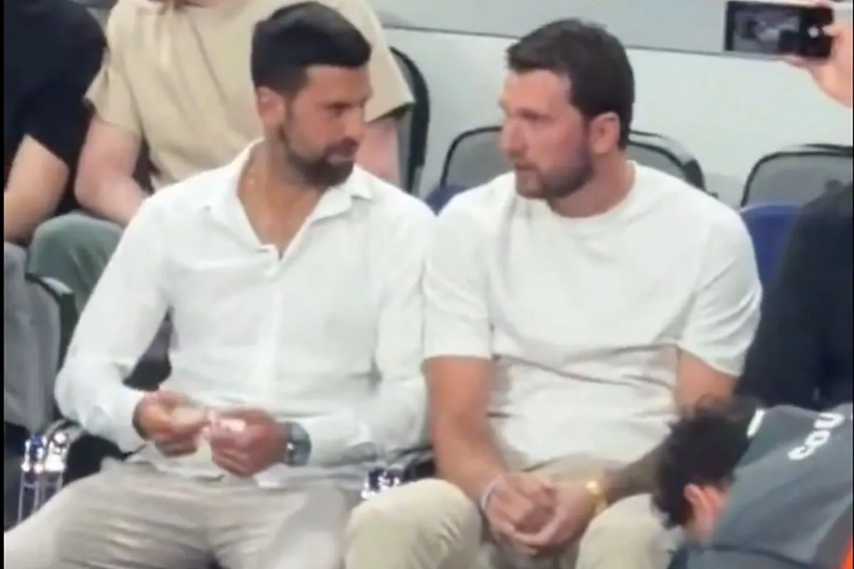 Λούκα Ντόντσιτς και Νόβακ Τζόκοβιτς είδαν μαζί το Ρεάλ Μαδρίτης – Ερυθρός Αστέρας