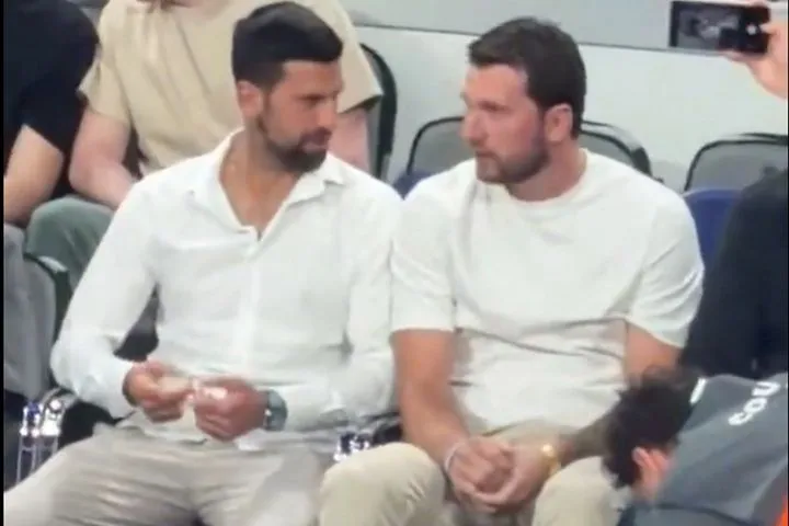 Λούκα Ντόντσιτς και Νόβακ Τζόκοβιτς είδαν μαζί το Ρεάλ Μαδρίτης - Ερυθρός Αστέρας