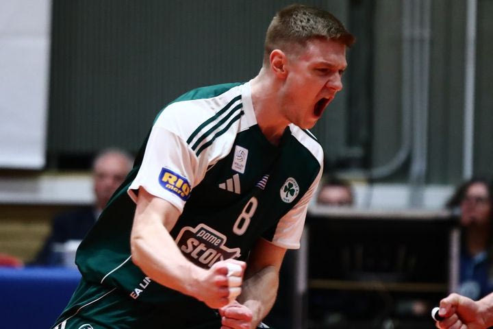 Παναθηναϊκός – Ολυμπιακός: Τα highlights της πράσινης επικράτησης που έστειλε το τριφύλλι στους τελικούς της Novibet Volley League