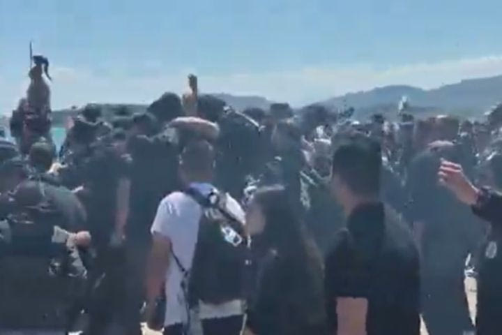 Έφτασε ο κύριος όγκος των οπαδών του ΟΦΗ, τρέλα των Κρητικών για την κούπα