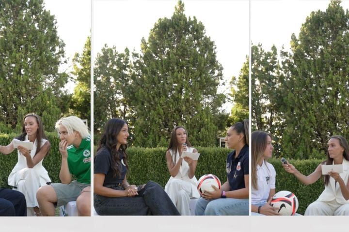 To 45 second challenge της Allwyn σε 6 αθλήτριες της Women’s Football League (vid.)