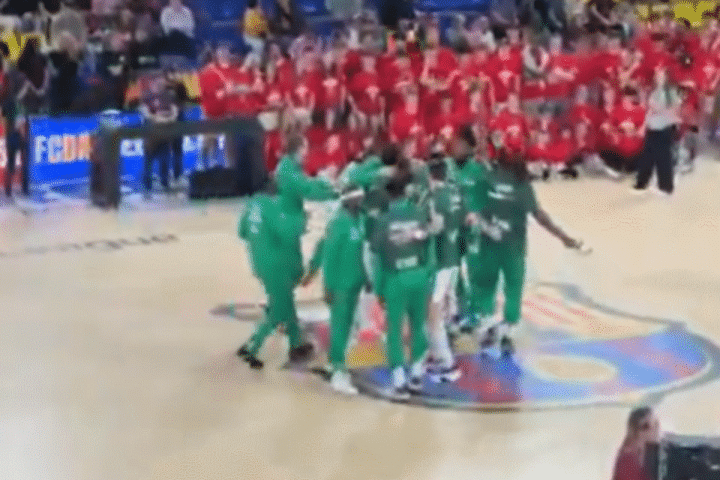 Ρεάλ Μαδρίτης – Παναθηναϊκός AKTOR: To VIDEO του SPORT24 από την είσοδο των πρασίνων στο Palau Blaugrana