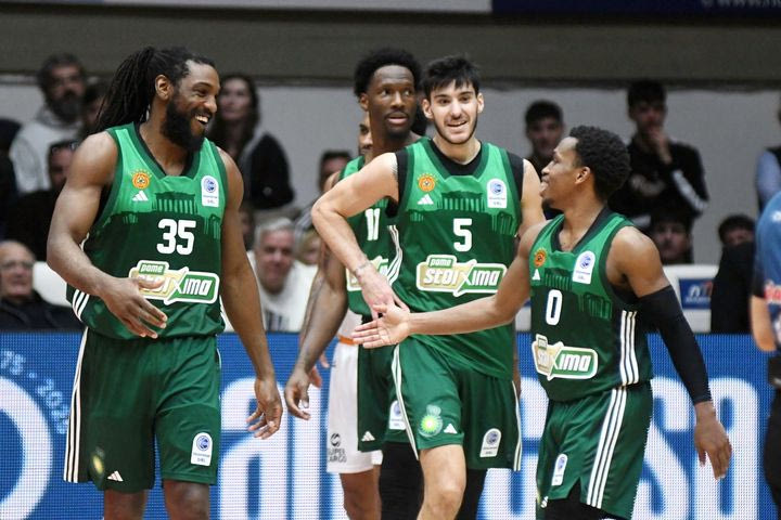 Η βαθμολογία της Stoiximan GBL μετά τη νίκη του Παναθηναϊκού AKTOR στην Πάτρα