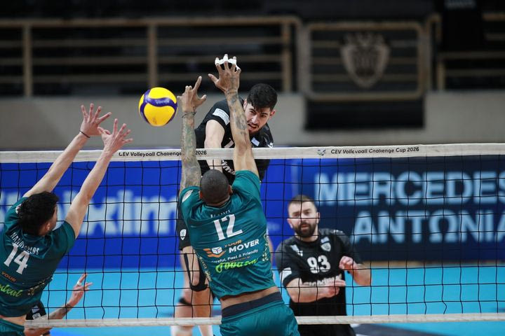 Μίλων – ΠΑΟΚ: Πού θα δείτε τον πέμπτο αγώνα που θα κρίνει τον αντίπαλο του Παναθηναϊκού στους τελικούς της Novibet Volley League