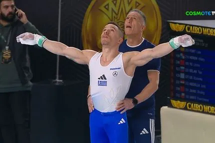 Η εκπληκτική προσπάθεια του Πετρούνια που του χάρισε το χρυσό μετάλλιο στο Παγκόσμιο Κύπελλο ενόργανης γυμναστικής