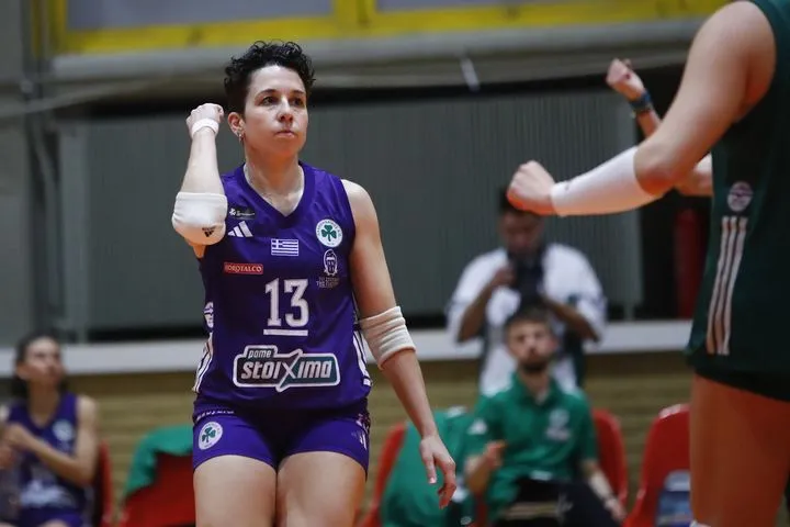 Παναθηναϊκός – ΑΟ Θήρας 3-1: Πρώτο βήμα για την πρόκριση στους τελικούς της Volley League γυναικών