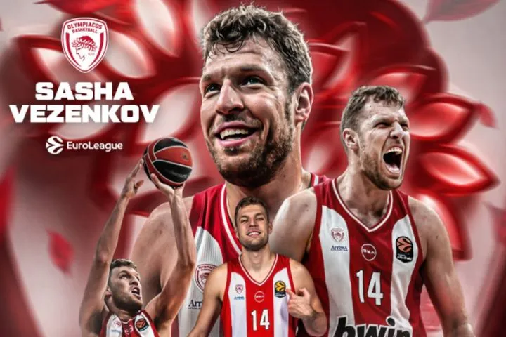 Ολυμπιακός για MVP Βεζένκοβ: “Υπόκλιση, είναι μόνο η αρχή”