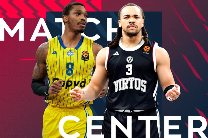 LIVE η αναμέτρηση Μακάμπι Τελ Αβίβ – Βίρτους Μπολόνια για την 38η και τελευταία αγωνιστική της regular season της EuroLeague