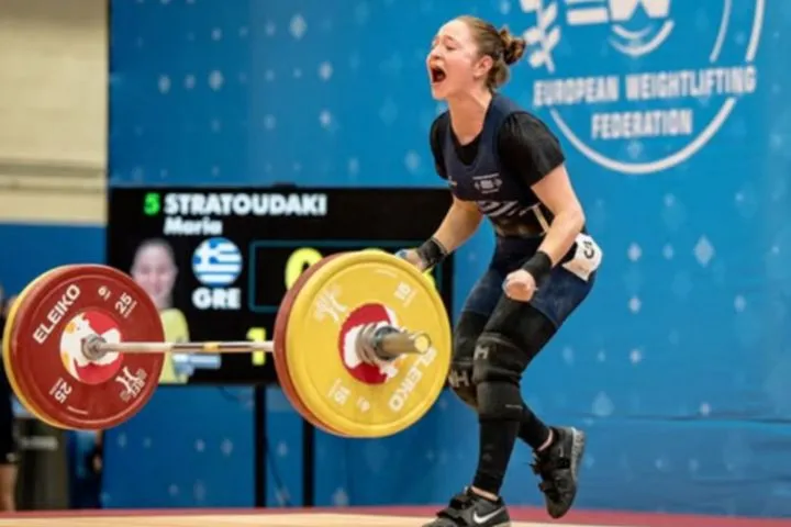 Η Μαρία Στρατουδάκη στο Ευρωπαϊκό Πρωτάθλημα Άρσης Βαρών στο Μπατούμι της Γεωργίας