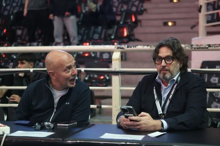 ΠΑΟΚ – Μπιλμπάο: Ο Αντρέα Τρινκιέρι και ο βοηθός του από νωρίς στο Παλατάκι για τον πρώτο τελικό