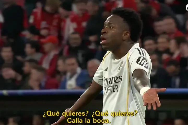 Bινίσιους σε Μπέλιγχαμ: “Τι θέλεις; Κλείσε το στόμα σου”