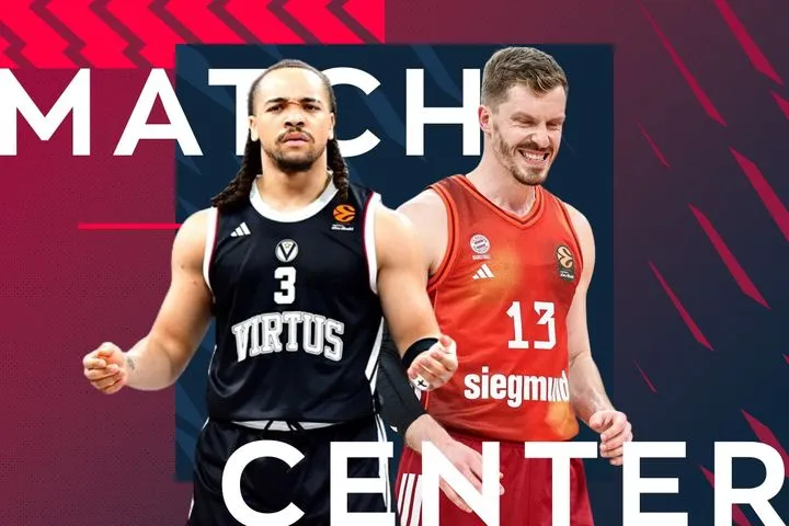 LIVE η αναμέτρηση Βίρτους Μπολόνια – Μπάγερν για τη EuroLeague