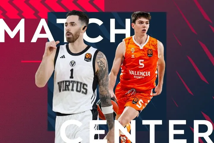 LIVE η αναμέτρηση Βίρτους Μπολόνια – Βαλένθια για τη EuroLeague