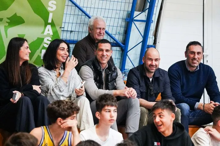 Σπανούλης, Ζήσης, Ντικούδης είδαν την Εθνική Παμπαίδων στο φιλικό με την Κροατία