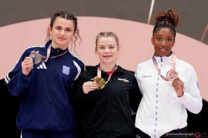 Ασημένιο μετάλλιο η Αλεξάνδρα Εφραίμολγου στο Ευρωπαϊκό Πρωτάθλημα Τραμπολίνο της Πορτογαλίας