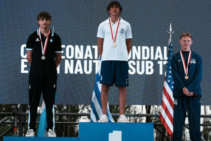 Θαλάσσιο σκι: Ο 17χρονος Γιάννης Κουσαθανάς στην κορυφή του κόσμου με 2 χρυσά κι ένα ασημένιο