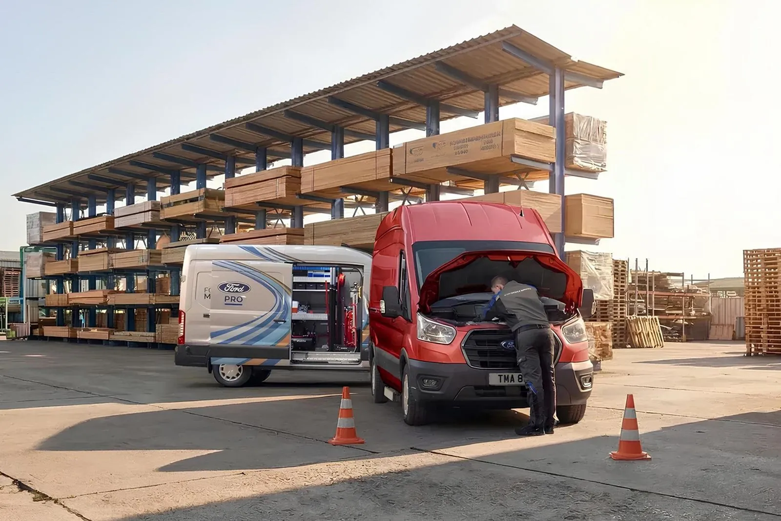 Νέες υπηρεσίες για τους επαγγελματίες με Ford