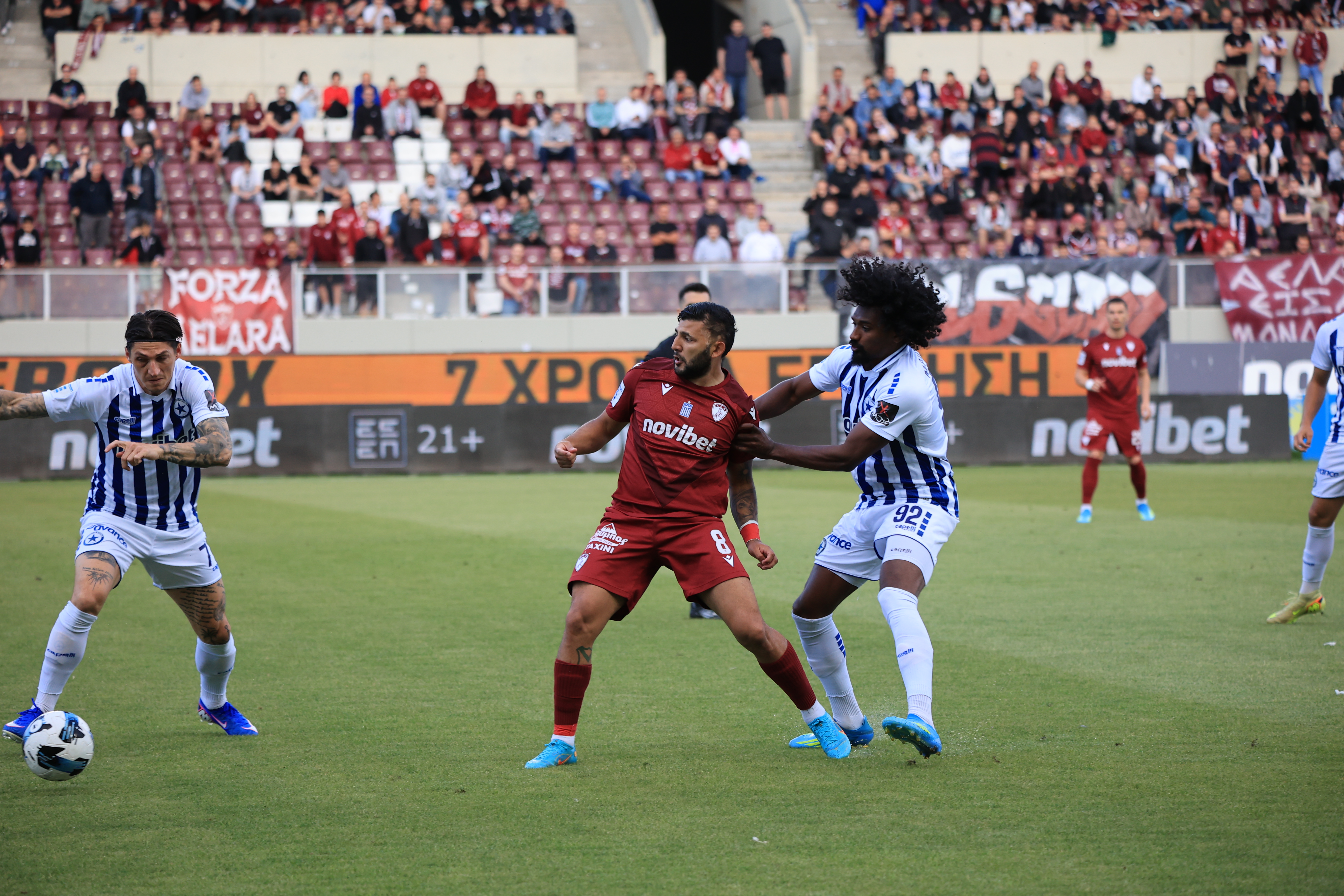 Τα highlights από τη νίκη της ΑΕΛ Novibet με 2-1 απέναντι στον Ατρόμητο