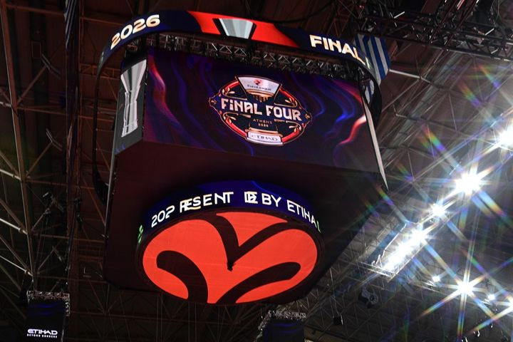 EuroLeague Final Four 2026: Η εικόνα εντός και εκτός του T-Center που “ντύθηκε” στα χρώματα της διοργάνωσης