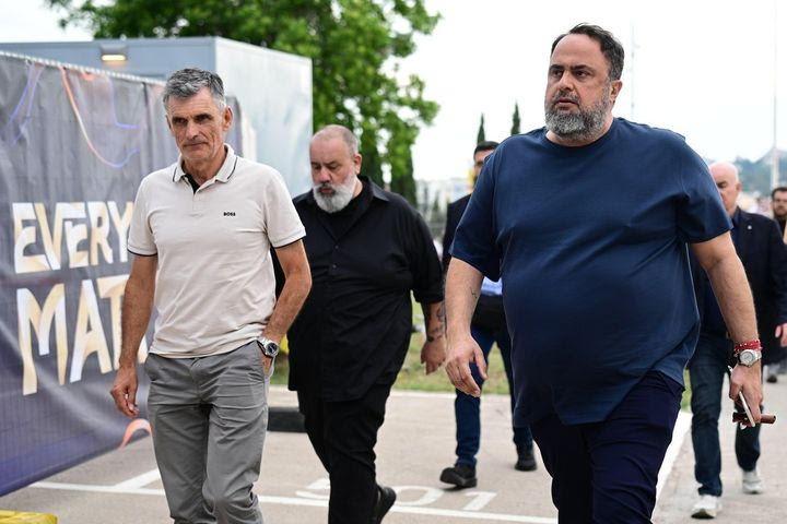 Έγινε η συνάντηση Μαρινάκη - Μεντιλίμπαρ πριν πάνε μαζί στο T-Center