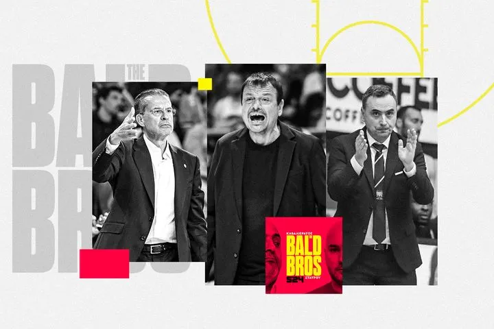 Bald Brothers: Ηλεκτρισμός, νέες rivalries και το τηλεοπτικό συμβόλαιο που αξίζει το ελληνικό μπάσκετ