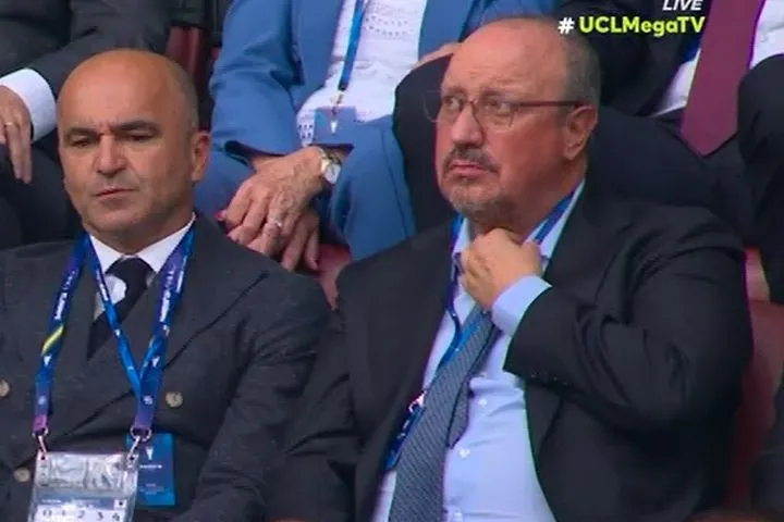 Ο Μπενίτεθ στον τελικό του Champions League