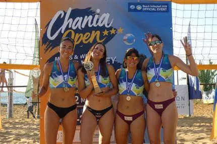 Beach Volley: Δυνατές συγκινήσεις στο Chania Open