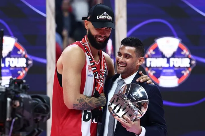 EuroLeague: O Εβάν Φουρνιέ ο MVP του Final Four – Δείτε τη λίστα με τους πολυτιμότερους παίκτες