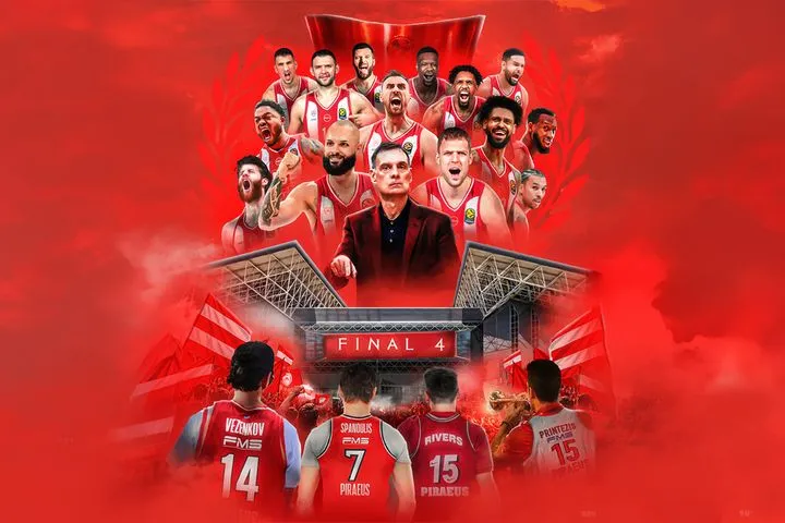 Μονακό – Ολυμπιακός 82-105: Στο Final Four για πέμπτη σερί σεζόν, “σκούπισε” τους Μονεγάσκους με τρεις περιπάτους