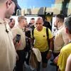 ΑΕΚ: Φωτογραφίες απο την άφιξη της Ένωσης στη Θεσσαλονίκη